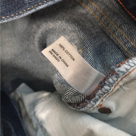 Banana Republic Mens Straight Jeans Size 36 34 Inseam Dark Wash - Picture 7 of 7